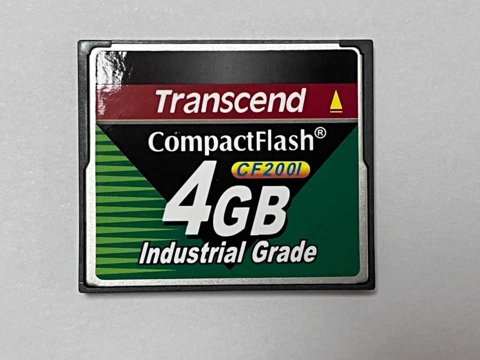 Transcend TS4GCF200I 4GB Industrial Grade Compact Flash CF Card 220X CF200I SLC - Image 4 of 4