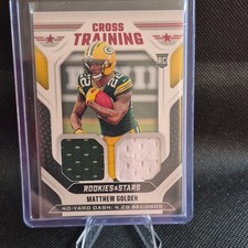 Panini 2025 Rookies & Stars Matthew Golden Rookie Memorabilia Packers CT-MGN