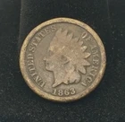 1863 Indian Head Cent #21190