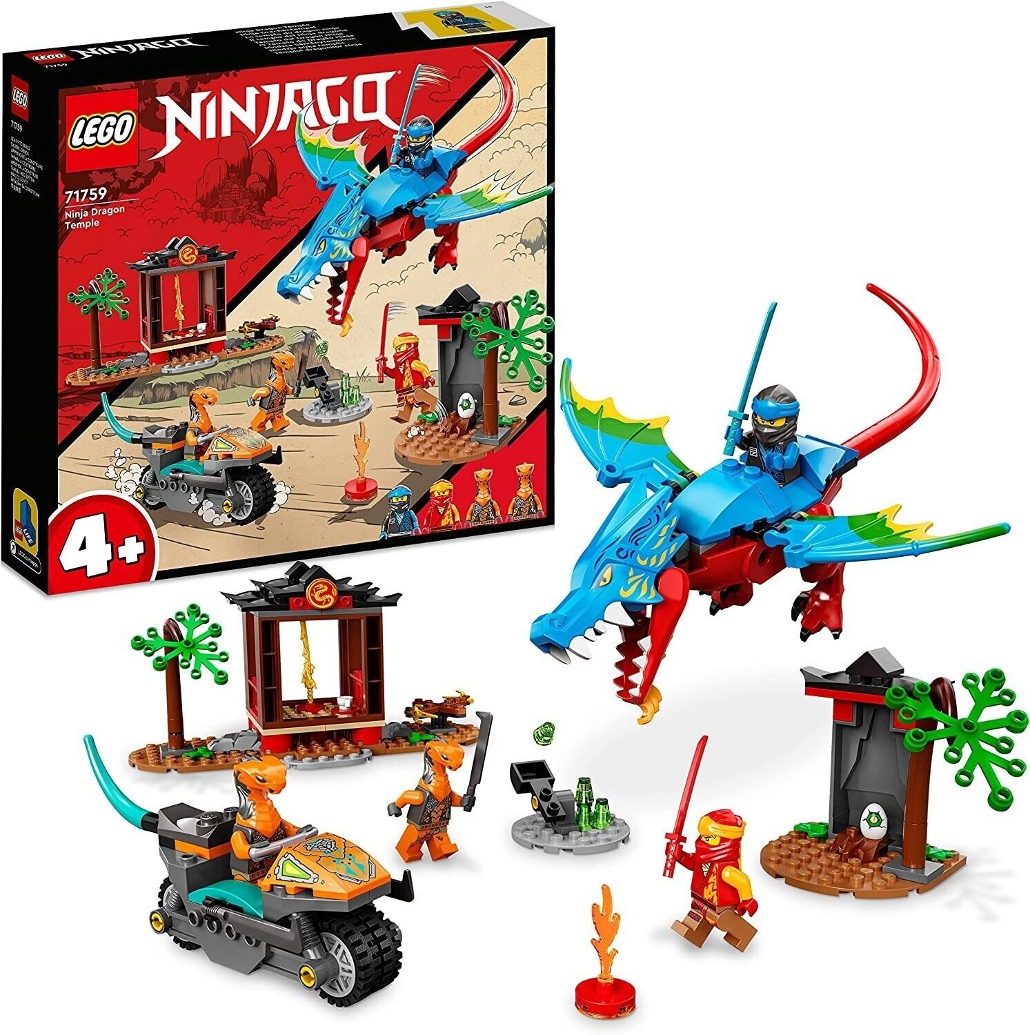 LEGO NINJAGO (71759) Ninja Dragon Temple - NEW