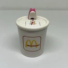 McDonald's 1990 Happy Meal Changeables Toy Drink Soda Cup Dinosaur