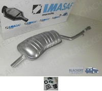 Imasaf ESD Auspuff Endtopf für BMW 3Er E36+Cabrio+Touring 318I 1990-1999+ZubehöR