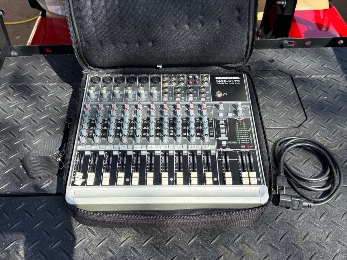 Mackie 1402-VLZ3 14-Channel Premium Mic / Line Compact Mixer | eBay