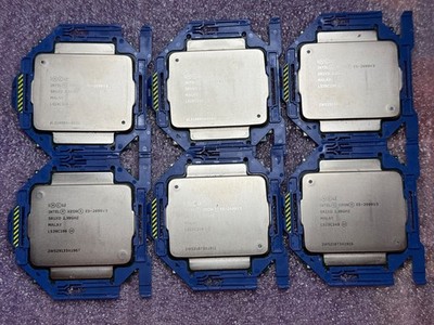 6 Intel Xeon E5-2699 v3 2.3GHz 45MB 18-Core 145W LGA2011-3 SR1XD Processor CPU