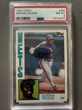 1984 Topps Mookie Wilson - New York Mets