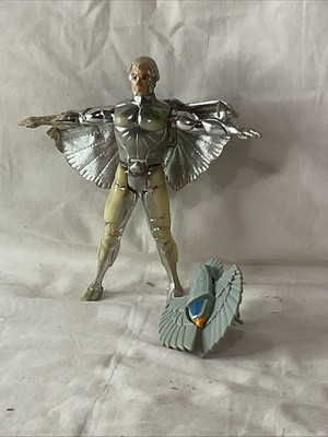 Vintage Silverhawks Kenner 1986 Quicksilver & Tally Hawk  Bird Action Figure