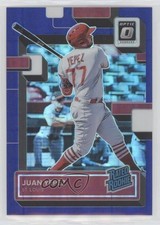 2022 Panini Donruss Optic Rated Rookie Purple Pandora Prizm 1/99 Juan Yepez 04br