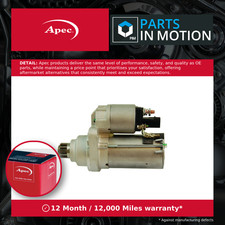 Starter Motor fits SKODA RAPID 1.4 12 to 22 7-Speed Dual-Clutch Transmission New