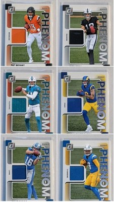 2025 Panini Donruss Rookie Phenom Jersey Lot Of 17 Cards