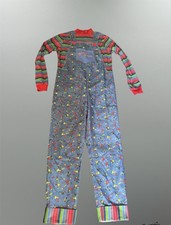 Chucky Child's Play Halloween Costume Jumpsuit Men  s L/XL 14-16