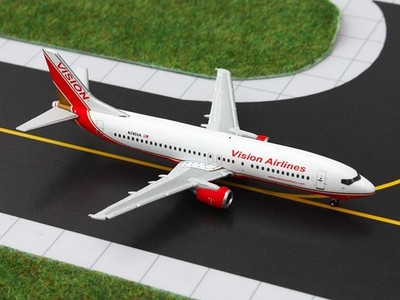 Vision Airlines Boeing 737-400 N745VA GeminiJets GJRBY1086 Scale 1:400 RARE