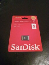 ScanDisk Memory Pro Duo 4 Gb USB Brand New Sealed