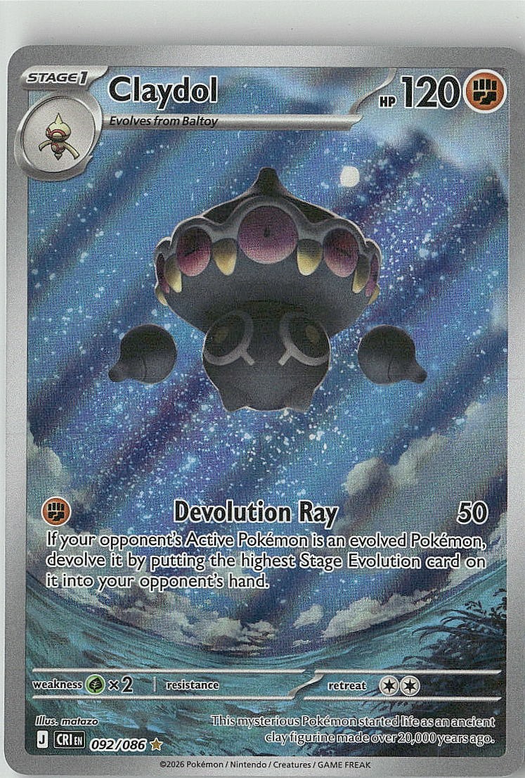 Claydol 092/086 Pokemon EN - Near Mint