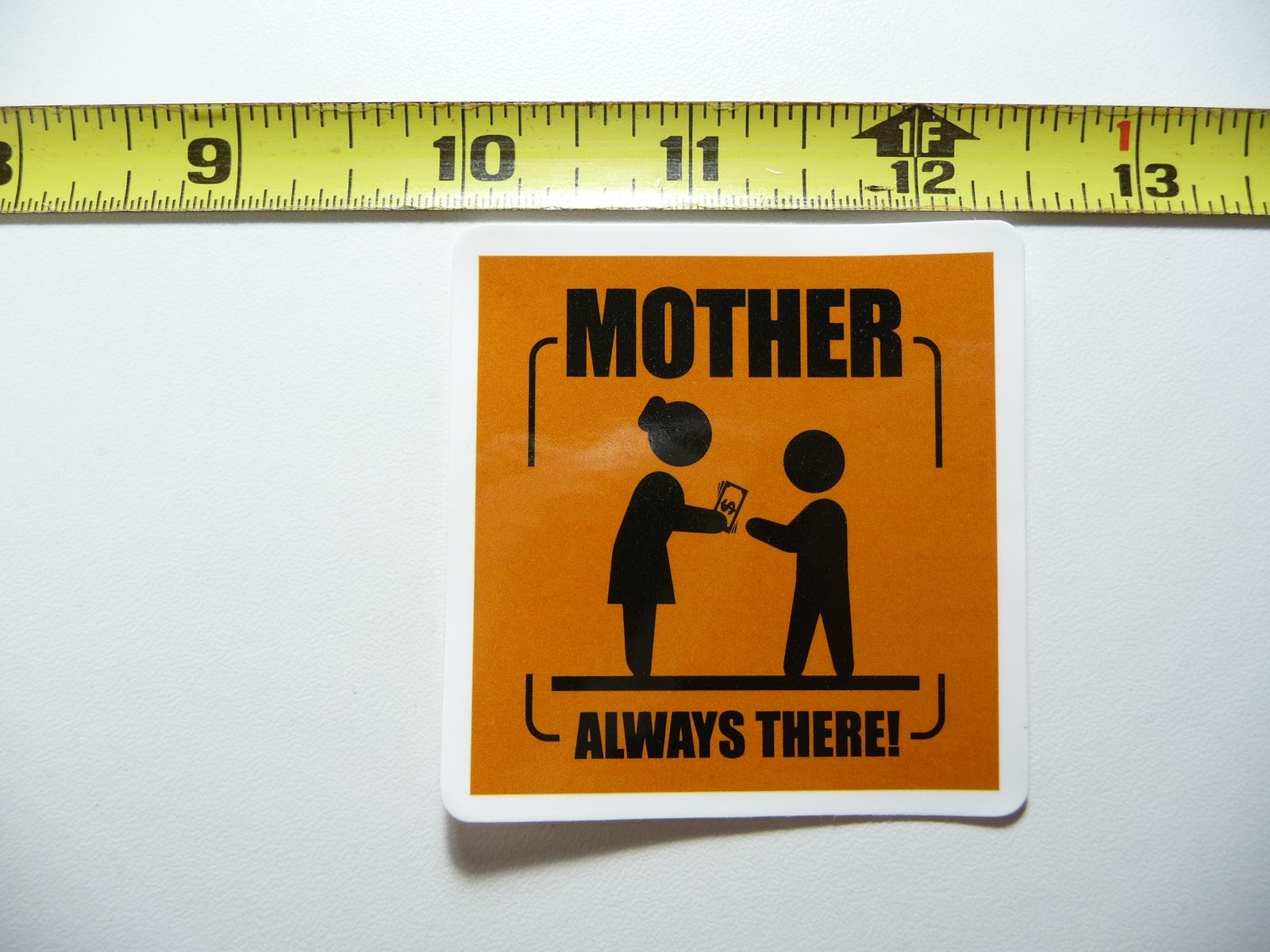 Always There Mom Motherhood Decal Sticker Cute Fun Little Sign