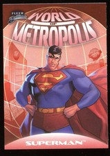 2025 Fleer Brilliants Superman World Metropolis Kryptonian Red WM1 Superman