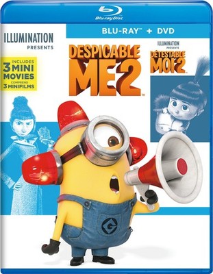 Despicable Me 2 [Blu-ray + DVD + UltraViolet Copy] [Blu-ray]