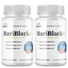 Bariblack-  Metabolism Support, Weight Management Supplement- 2 Bottles