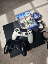 Sony PlayStation 4 PS4 1TB Black Console Wi-Fi PAL 2 Controllers The Division 2