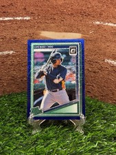 2025 Panini Donruss - Optic Rated Prospects Luis Baez #144 Blue Velocity Prizm