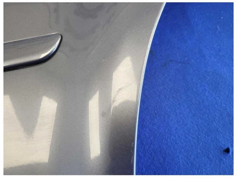 BMW M3 2003 cupé guardabarros delantero pasajero parte de la carrocería pintura plateada 1899 Foto 4 de 4