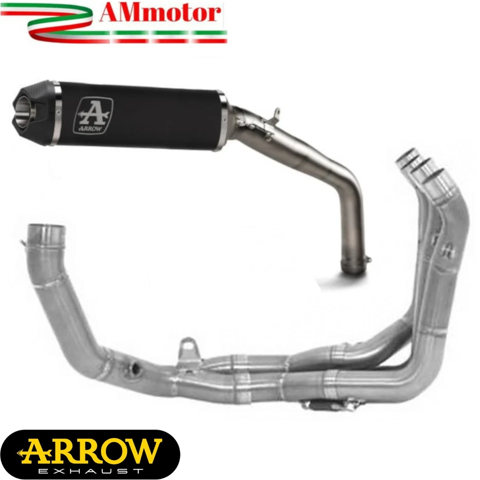 Échappement Complet Honda CBR 600 RR 2024 Arrow Moto Silencieux Indy Race Noir - Photo 1/1