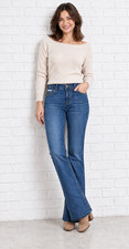 GUESS Women's Jeans G09 Mid-Rise Bootcut Stretch Denim Blue Size 28 NWT $89
