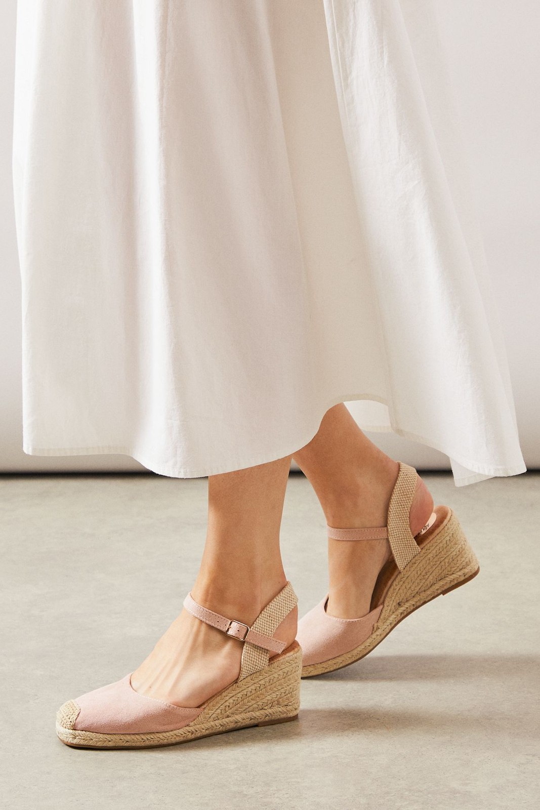 SAOLA Zeppe rosa buone per la suola donna tacco casual