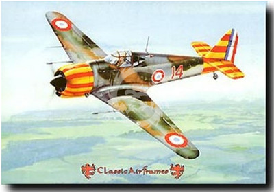 Marcel Bloch MB 155 Classic Airframes 423 skala 1/48