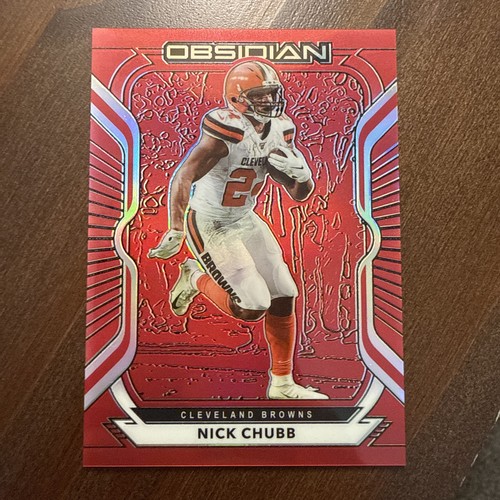 Nick Chubb #72 2020 Panini Obsidian card
