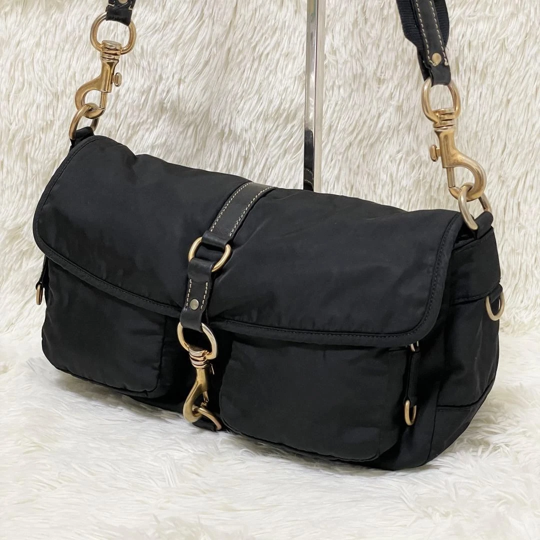 Miu Miu Nylon Shoulder Bags for Women for sale | eBay