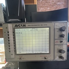 AVCOM MSA-4570A Spectrum Analyzer Monitor Powers On No Further Testing
