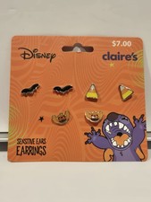 Halloween Disney Stitch Claire's Earring Set