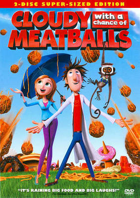 Cloudy with a Chance of Meatballs (Two-D DVD