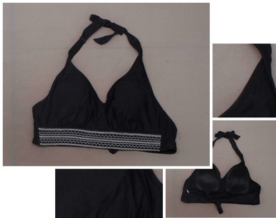 plus size halter swim top