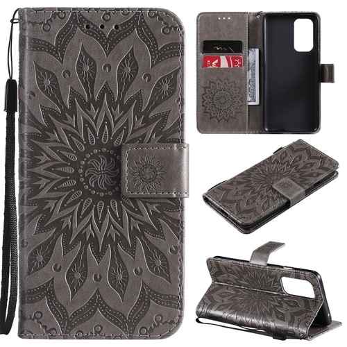 For OnePlus Nord N100 N200 9 8T Flower Pattern PU Leather Flip Wallet Case Cover - Picture 14 of 20