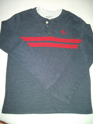 Abercrombie Kids - reizendes,angenehmes  Langarmshirt Gr. 9-10/134-140 neuw