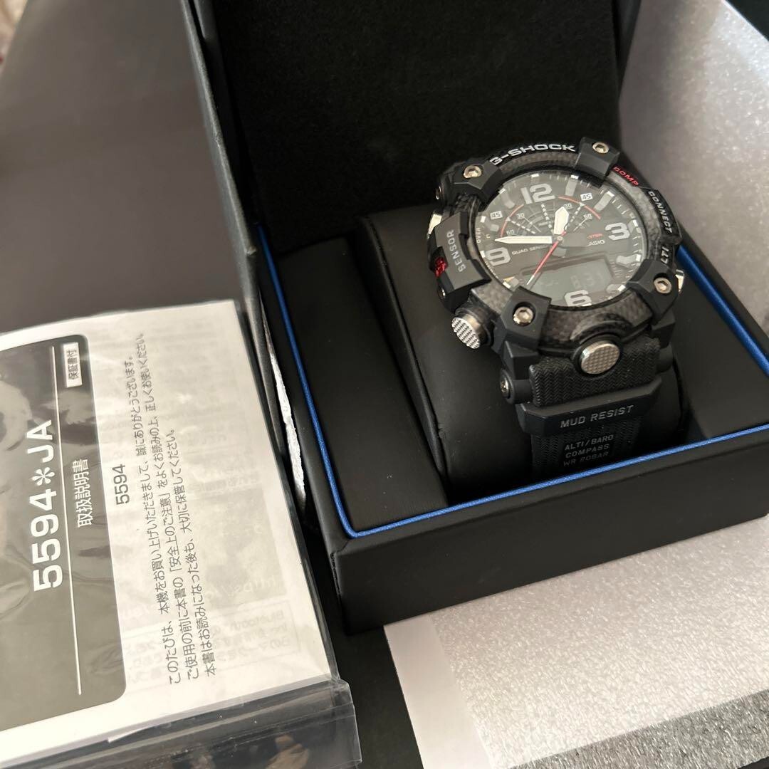 CASIO G-SHOCK MUD MASTER GG-B100-1A3JF BLACK JAPAN USED FREE CASIO G-SHOCK MUD MASTER GG-B100-1A3JF BLACK JAPAN USED FREE