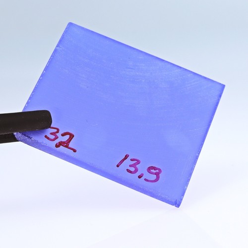 Artificial Tanzanite Blue Light Nano Crystal Heat Resistant Faceting Grade Rough - Picture 3 of 9