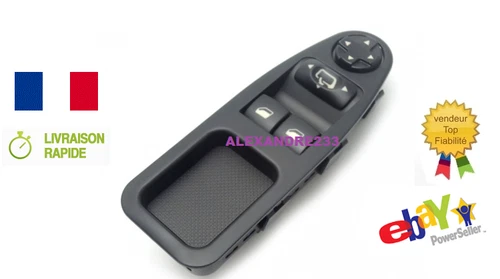 Peugeot EXPERT Tepee FROM 2007 power switch window lift 6554.ZJ