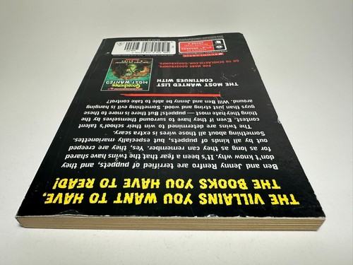 6th Print #8 Night of the Puppet People Goosebumps Most Wanted 2015 R.L. Stine - Picture 13 of 22