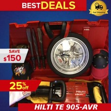 RELOJ DE PARED HILTI TE 905-AVR, USADO, GRATIS, CINCELES, MÁS EXTRAS, ENVÍO RÁPIDO