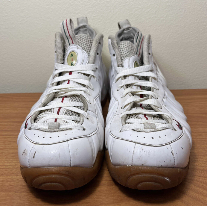 Size 12.5 - Nike Foamposite Pro Gucci - White for sale  display picture 1