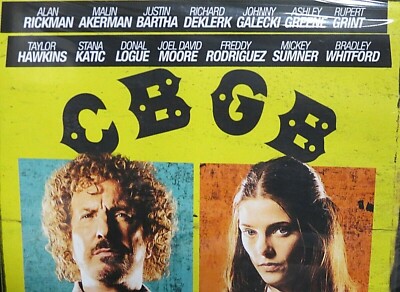 CBGB ,NEW! DVD,NewYork Club Music,Alan Rickman Ashley Greene,Punk