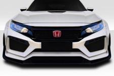 16-21 For Honda Civic 4DR RBT Duraflex Wide Body Front Body Kit Bumper 117584