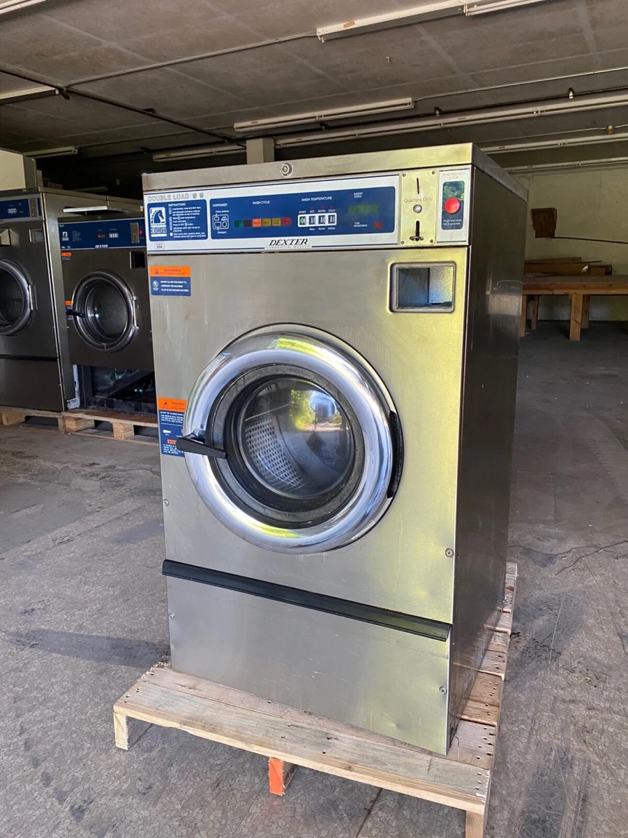 12 Dexter 20lb T300 Coin Op Commercial Washer 1 PH Speed Queen, Dexter