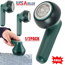 2×Electric Lint Remover Clothing Cleaner Fabric Shaver USB Rechargeable Defuzzer