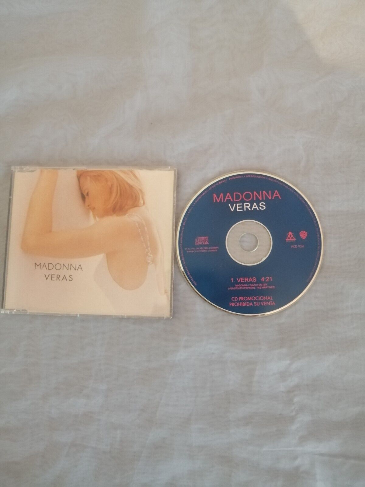 Madonna veras  single cd promo mexican