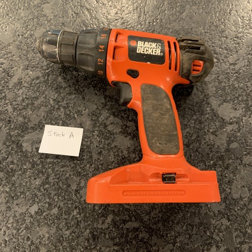 Black & Decker CD180S 18V 3/8” Cordless Drill Driver WORKS Stock A eBay