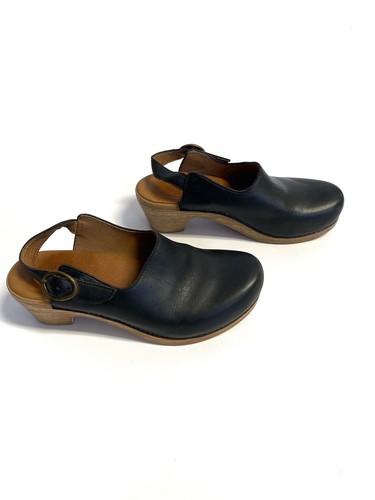 Madison Slingback Clogs Full Grain 