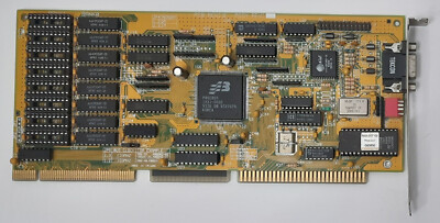 Leadtek Windows Accelerator VGA LRI2155 VLB Graphics Card (S3 805, 1MB, Retro, 1993)